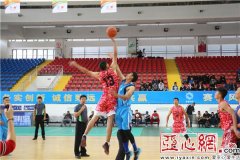 巴州“民族团结一家亲”“农商银行杯”男子篮球赛在尉犁县体育馆