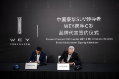 WEY品牌代言人领跑世界足球先生热门排行