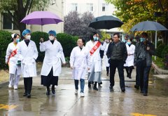 运城市卫健委领导到安国医院调研指导工作